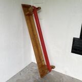 Scandinavian oak bench