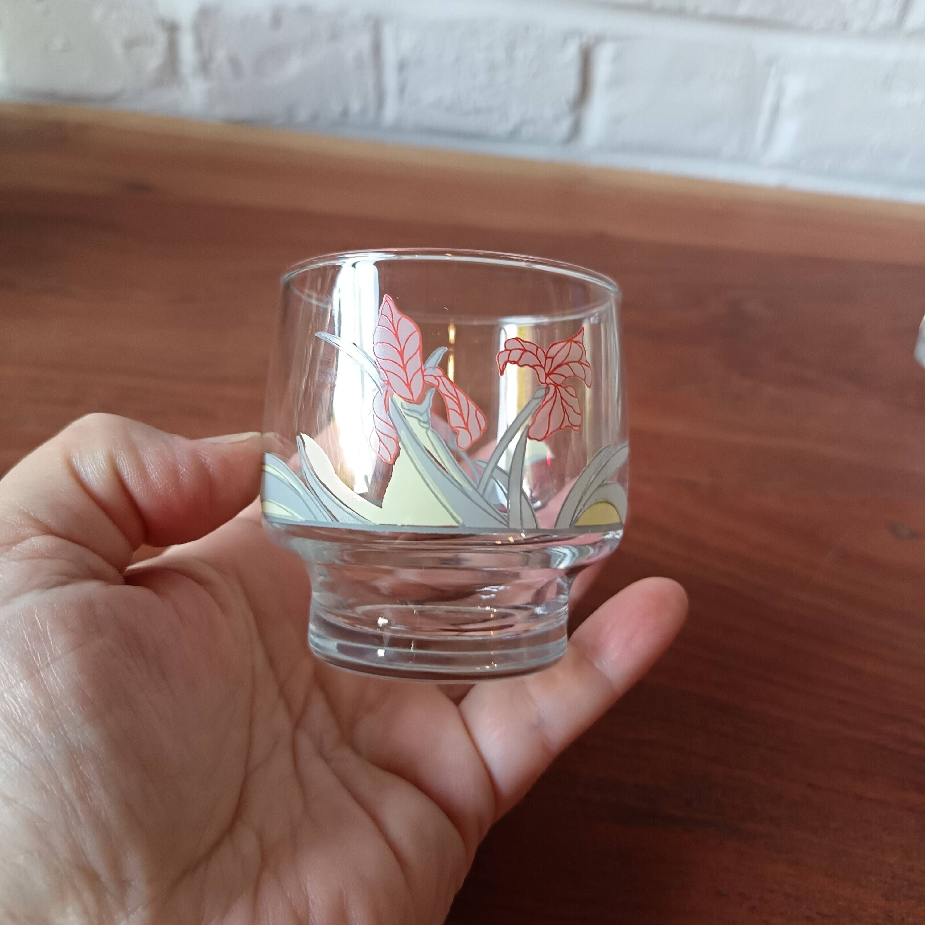 Luminarc France Diana vintage water glasses