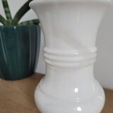 White marble or onyx vase