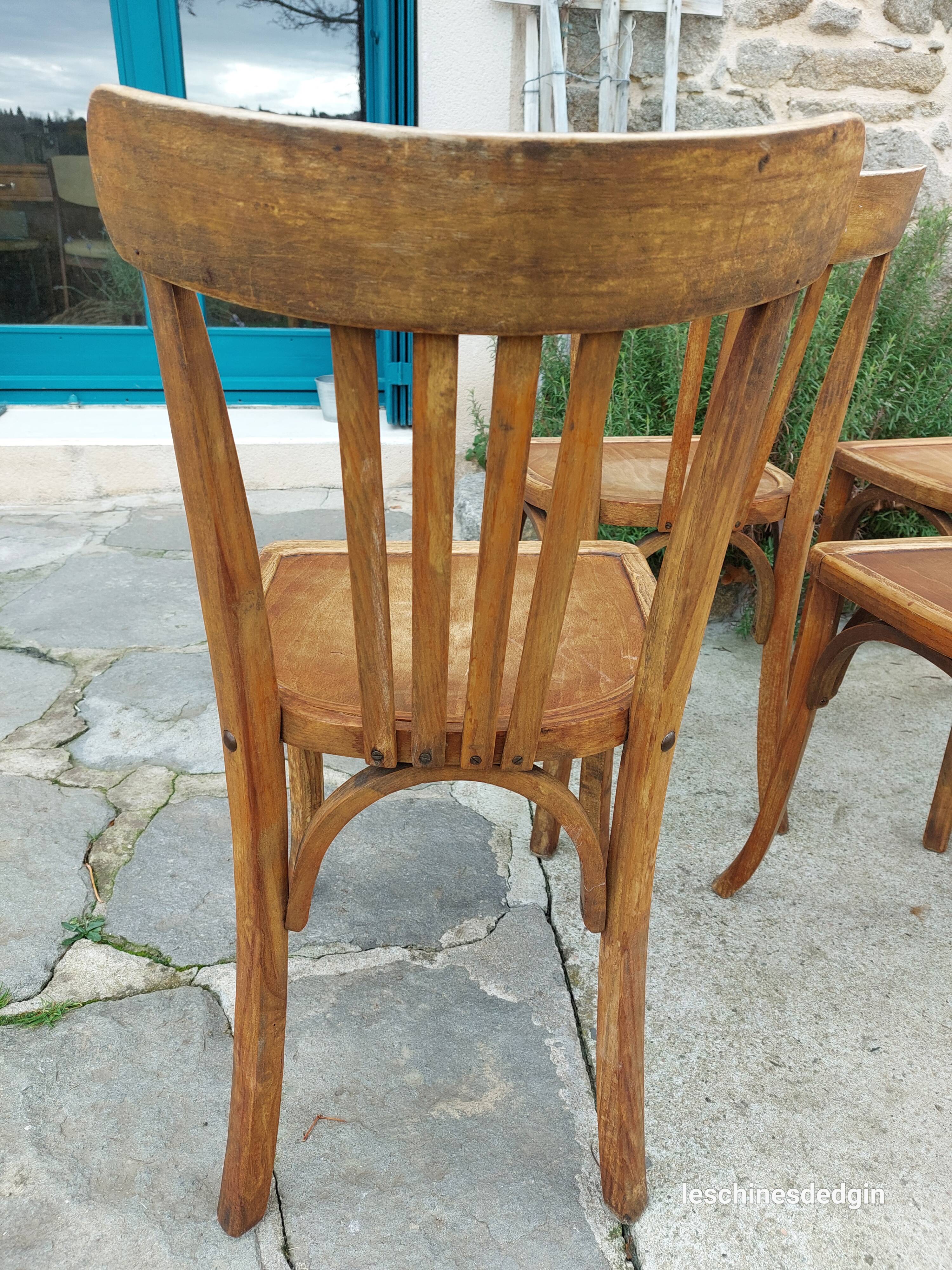 6 Luterma bistro chairs