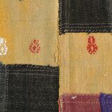 6x8 Multicolor Traditional Handmade Turkish Kilim Rug, 192x238Cm