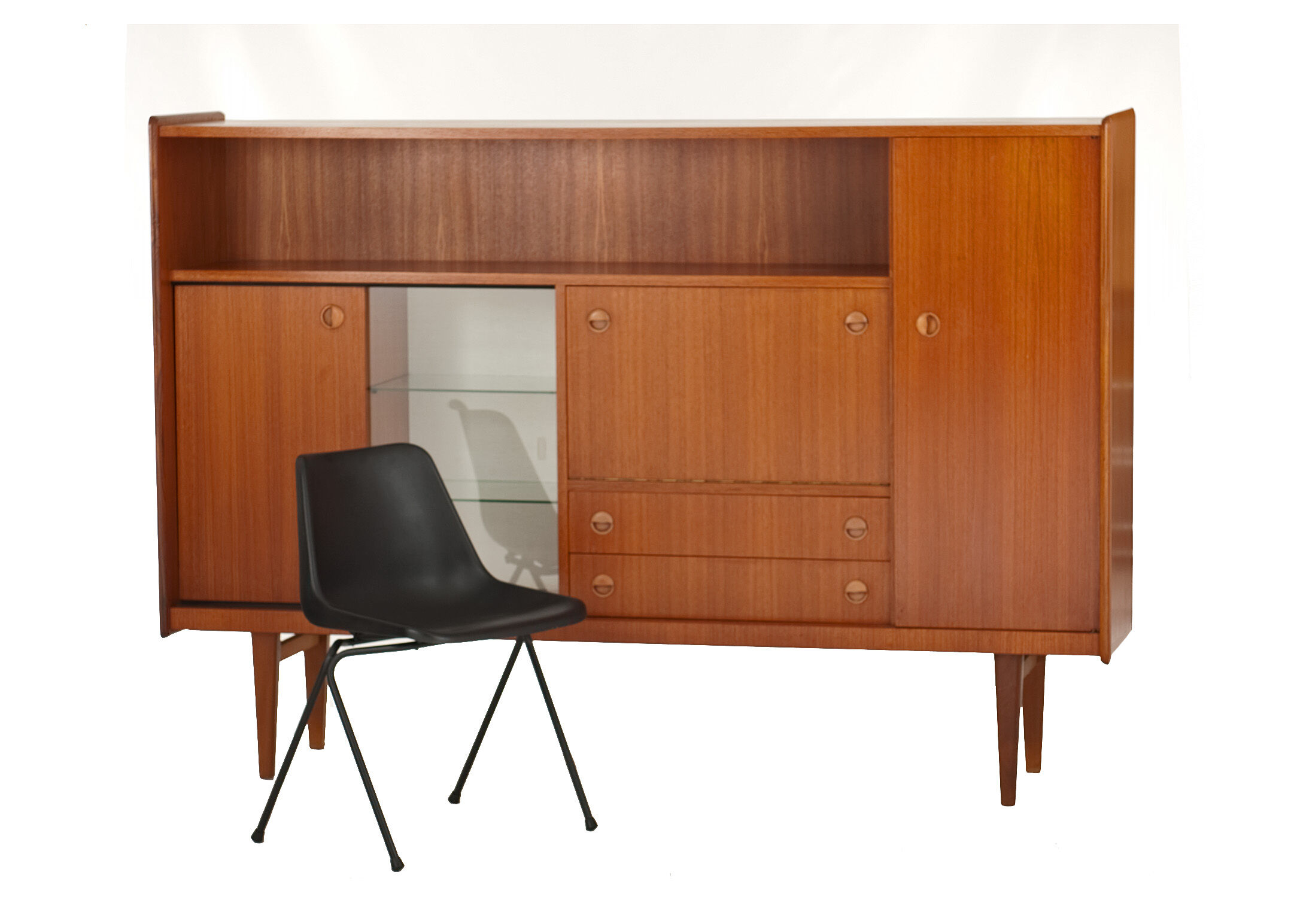 Scandinavian teak buffet LB year 60