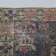 Vintage multicoloured Turkish rug with floral medallion, 125 × 213 cm