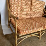 Rattan sofa
