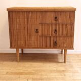 Split rattan chest of drawers from the 60s