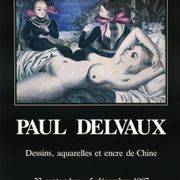 Poster 1987, Paul Delvaux