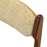 Set of 4 mid century teak chairs 'Nejede'