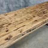 Antique trestle table XXL garden table 89 x 308 cm