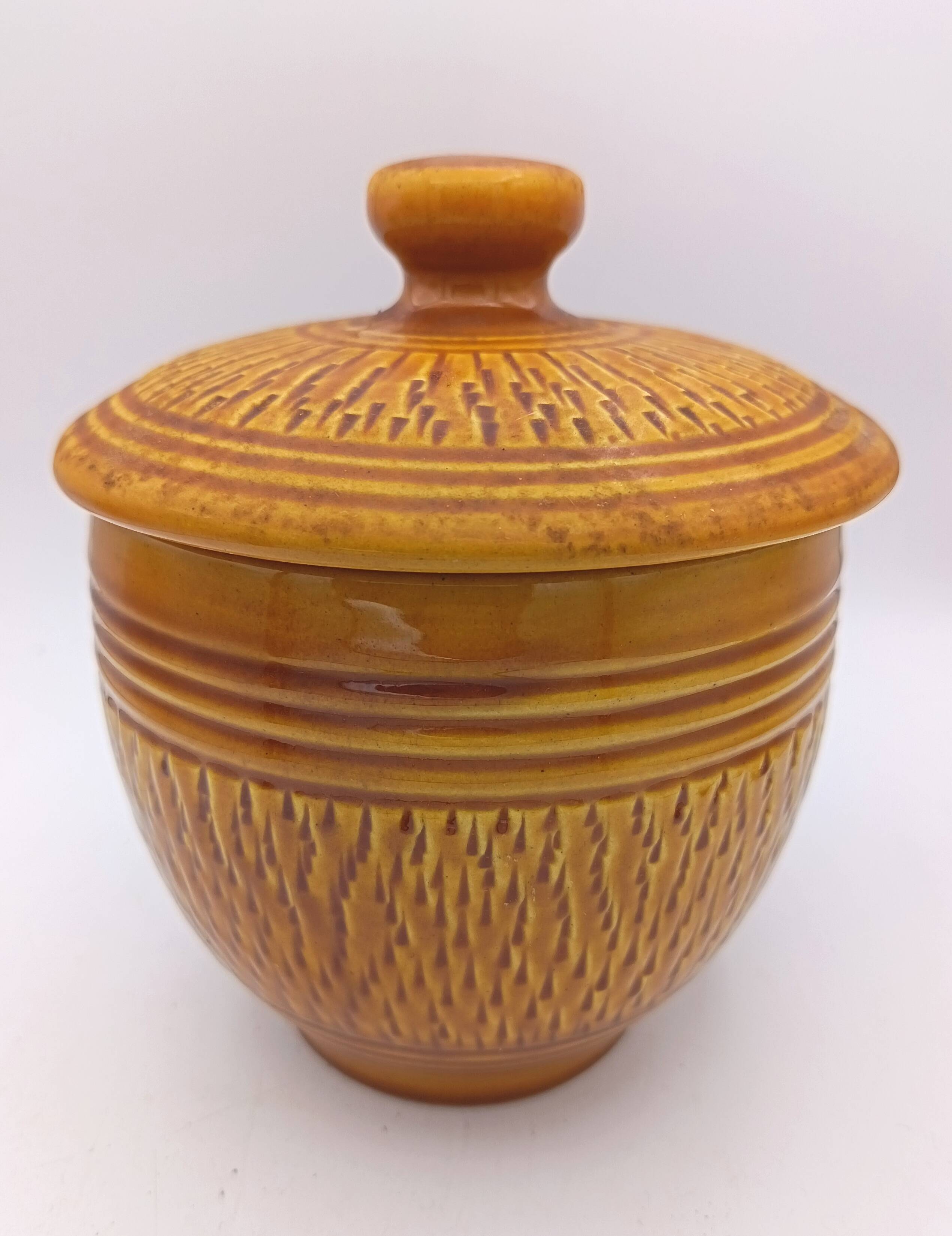 Ceramic box 1940 - Jean Maubrou - Puisaye