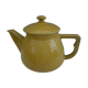 Vintage ceramic yellow coffee maker