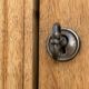 Parisian Art Deco wardrobe in raw oak, renovated.