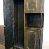 Iron cabinet by Carlo Crespi Parabiago for Carlo Crespi Parabiago, 1940s