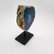 Blue Geode Agate on support