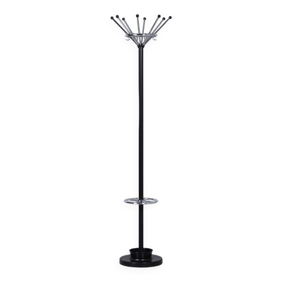 Porte-manteau Gispen 1016 par W.H. Gispen pour Dutch Originals, années 2010 – Chrome et acier noir