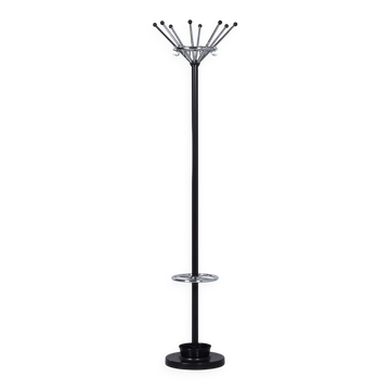 Porte-manteau Gispen 1016 par W.H. Gispen pour Dutch Originals, années 2010 – Chrome et acier noir