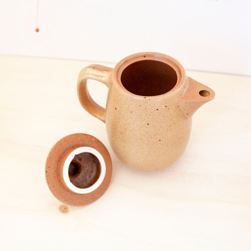 light sandstone teapot