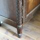 Beautiful and ancient Norman wedding wardrobe, richly carved