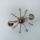 Candle holder with tassels
