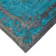 Hand-knotted unique anatolian 1980s 156 cm x 285 cm grey carpet