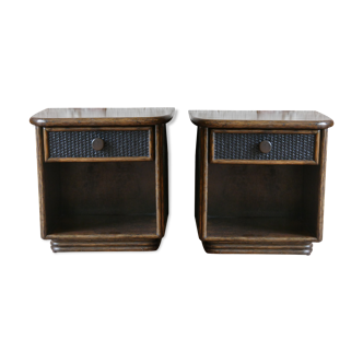 Pair of bedsides
