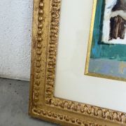 Huile modèle nue encadrée