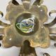 Florentine Gilded Brass Theatre Wall Light, Italy, 1960s