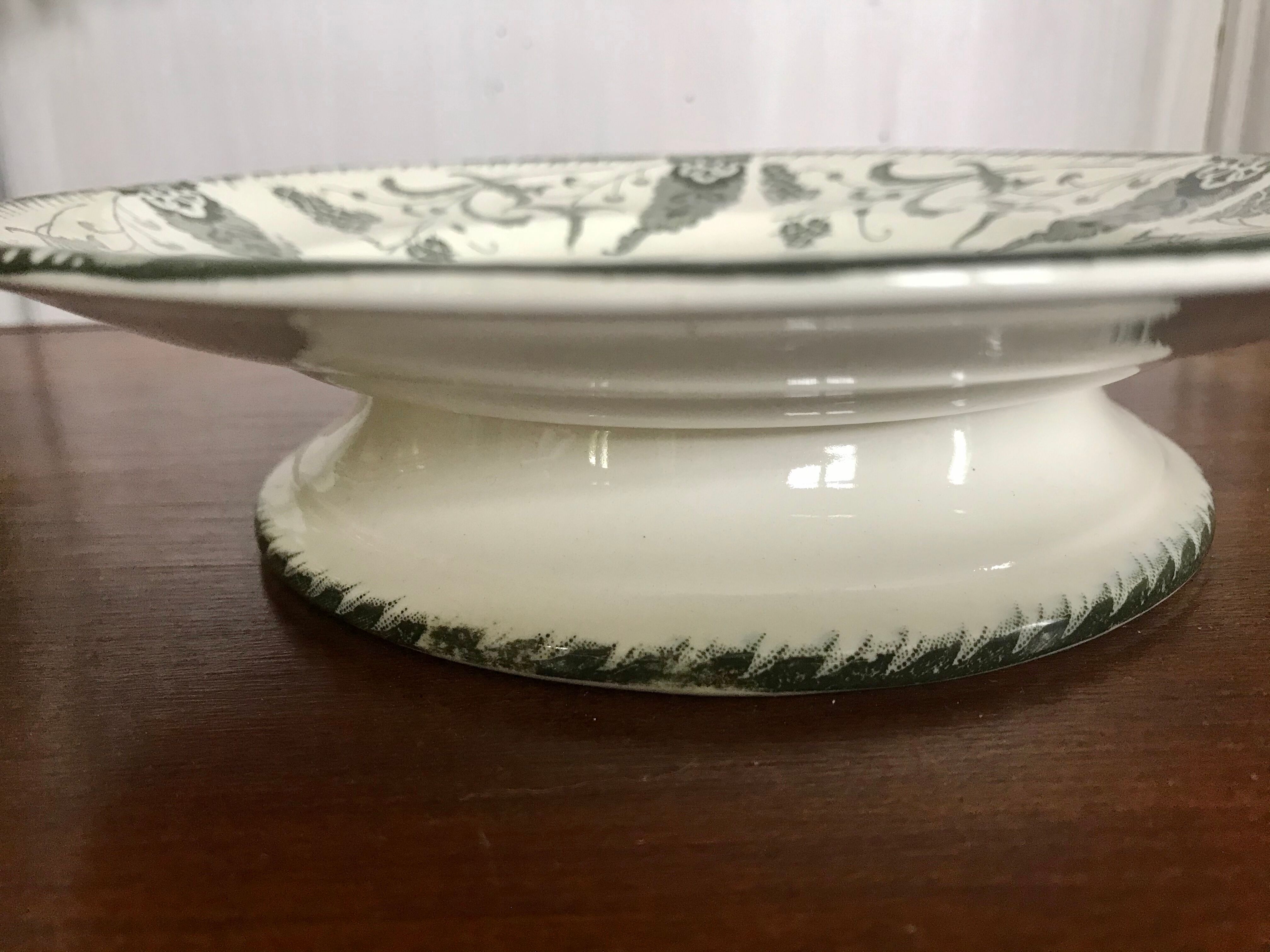 Longwy compotier dish