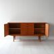 Danish sideboard in teak with central drawers. Denmark, late 1950s
