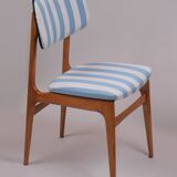 Chaise années 60 retapissée