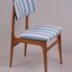 Reupholstered 60s chair