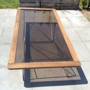 Table basse et haute tréteaux