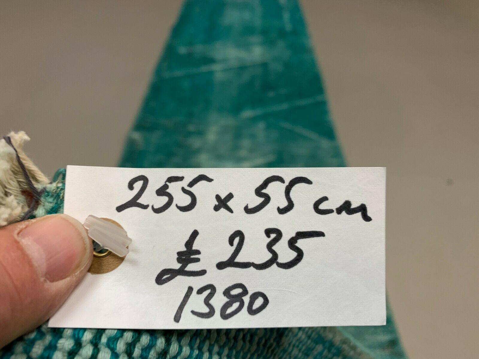 Turkish runner 255x55 cm wool