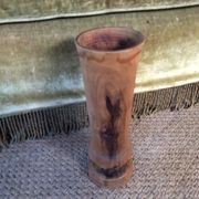 Wooden vase