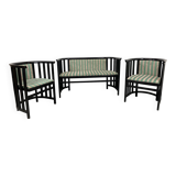Fledermaus seating group by Josef Hoffmann, produced by Wittmann Vienna.