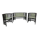 Fledermaus seating group by Josef Hoffmann, produced by Wittmann Vienna.