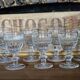 7 Verres à Vin Blanc/Porto Baccarat 1841