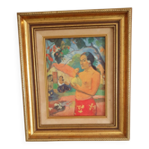 Reproduction on canvas - Eu haere ia oe by Paul Gauguin