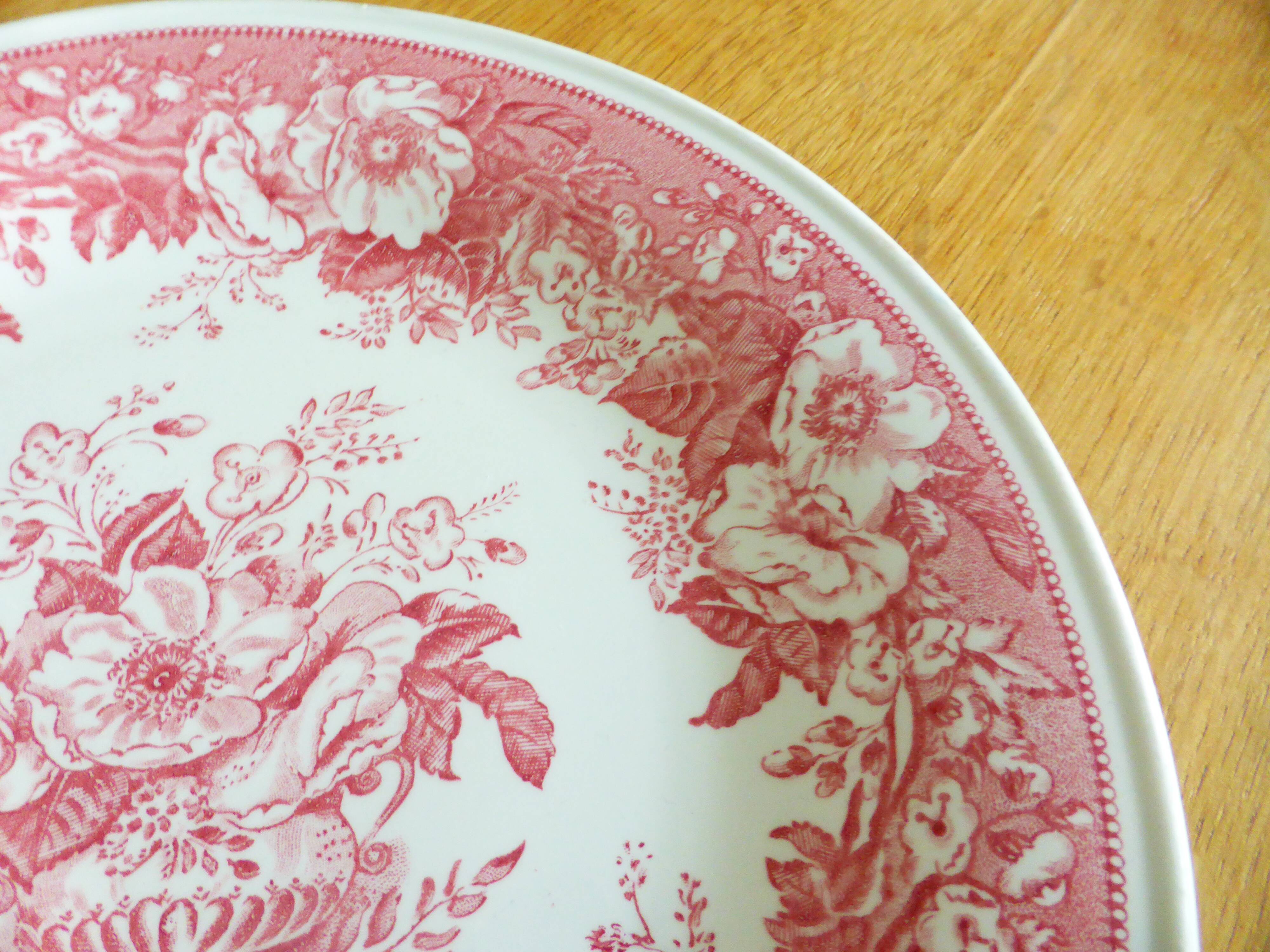 1 flat plate Villeroy and Boch model Balmoral 221257