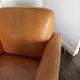 Leather armchair