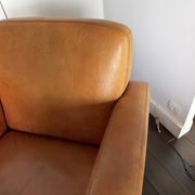 Fauteuil en cuir