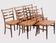 6 chaises design scandinave années 1960