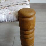 Brutalist chair attributed to Charles Dudouyt, 1940s