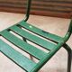 Set of 4 Metal terrace chairs Tolix T1 T2 and Fermob