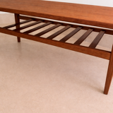 Scandinavian coffee table in teak