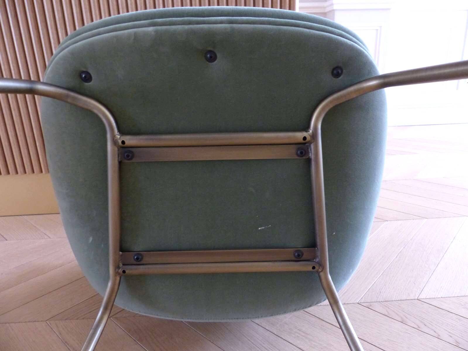 Set of 8 "Beetle Dining Chairs" by GUBI designed by GamFratesi