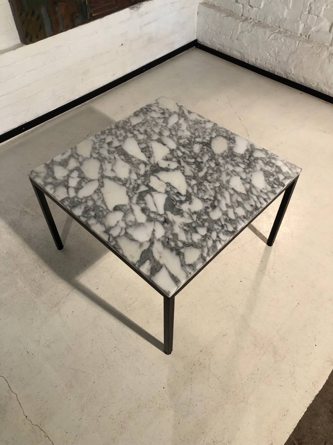 Calacatta marble coffee table, 1960