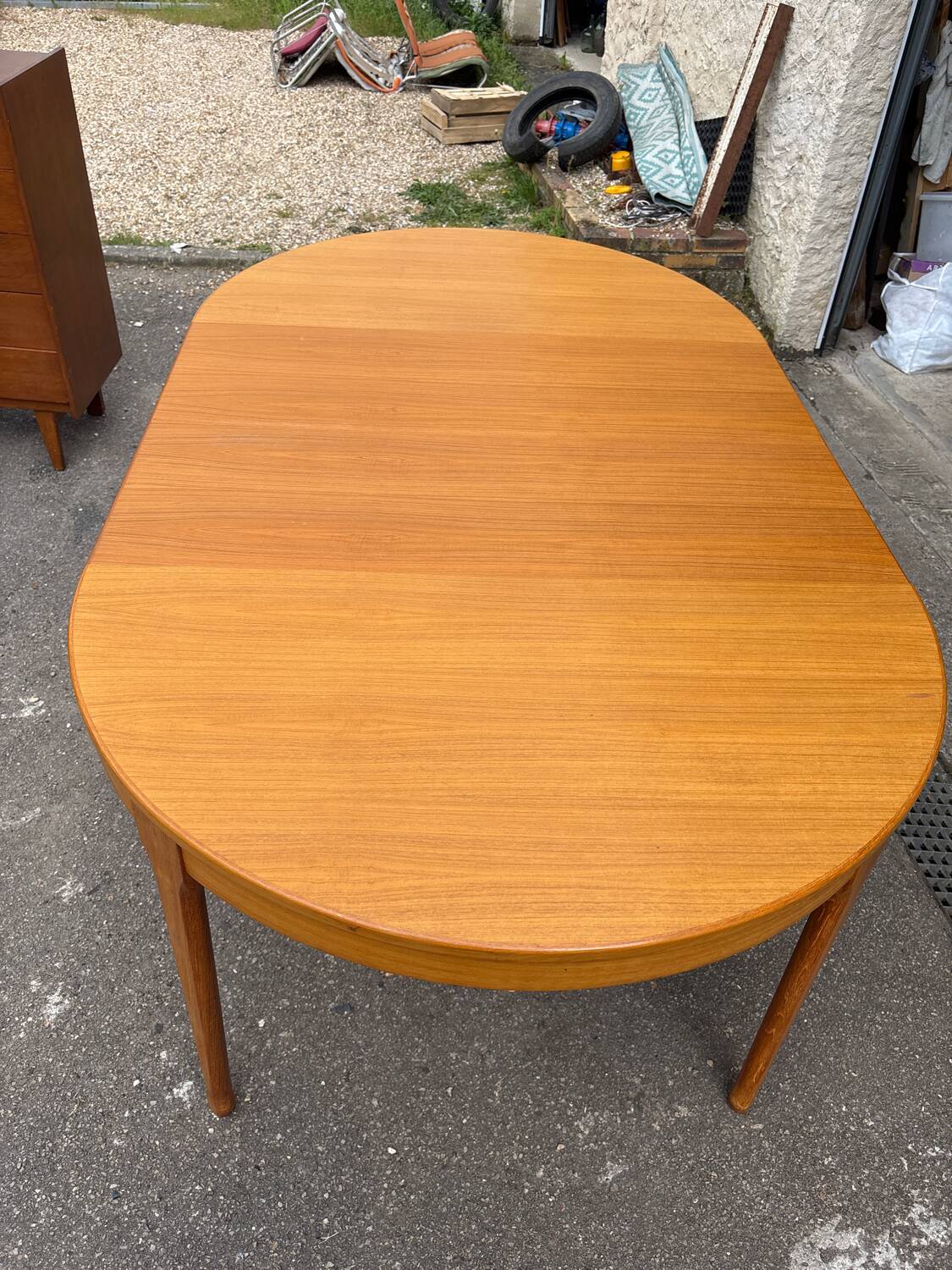 Scandinavian elm table