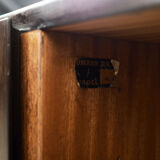 Commode en palissandre, design danois, années 1970, Omann Jun