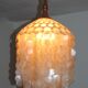 Large chandelier of the 60s/70s mother-of-pearl stamps