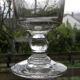 Glass blown glass engraved with acid late nineteenth